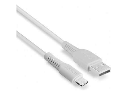 [LINCAB31326] C ble USB Type A vers Lightning Blanc, 1m