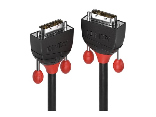 [LINCAB36259] C ble DVI-D Single Link, Black Line, 10m