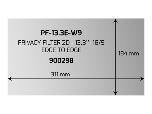 [3098761] PORT DESIGNS PRIVACY FILTER 2D 13.3pi