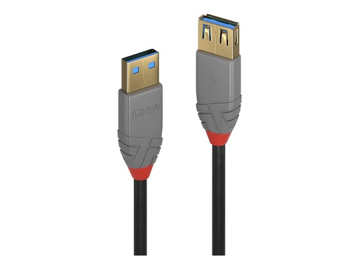 [LINCAB36761] Rallonge USB 3.2 type A, 5Gbit/s, Anthra Line, 1m