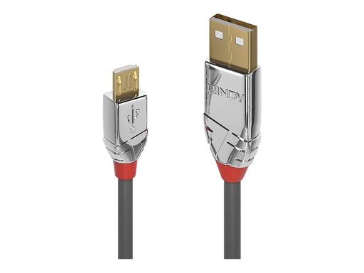 [LINCAB36652] C ble USB 2.0 Type A vers Micro-B, Cromo Line, 2m