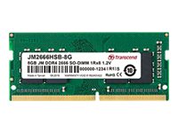 [3125771] TRANSCEND 8Go JM DDR4 2666 SO-DIMM 1Rx8