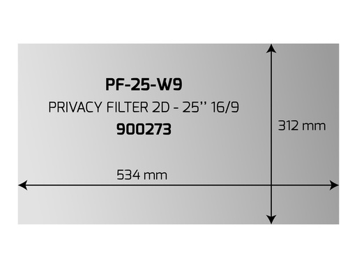 [3138086] PORT DESIGNS PRIVACY FILTER 2D 25p