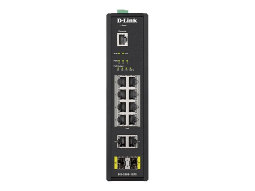 [3141215] D-LINK 12 Port L2 Industrial SM Switch
