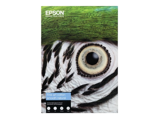 [11890533] EPSON Fine Art Cotton Smooth Natural A3+