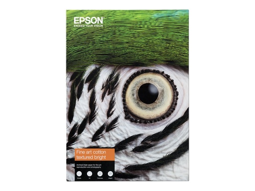 [3144256] EPSON Fine Art Cotton Textured Bright A2
