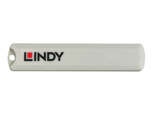 [LINACC40427] Kit bloqueur de port USB Type C avec clé et 4 verrous, blanc