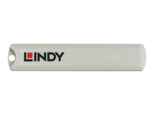 [LINACC40465] Kit bloqueur de port USB Type C avec clé et 4 verrous, bleu