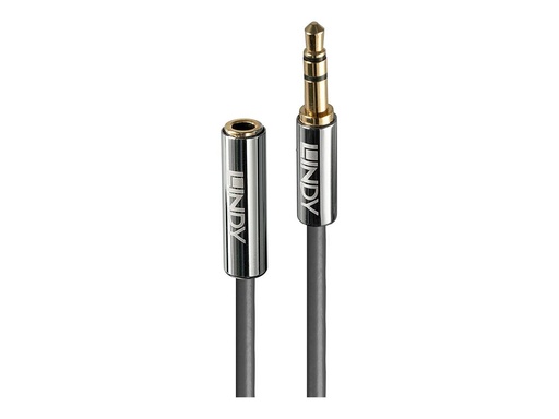 [LINCAB35327] Rallonge Audio Jack 3.5mm, Cromo Line, 1m