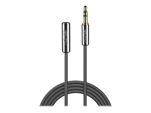 [LINCAB35330] Rallonge Audio Jack 3.5mm, Cromo Line, 5m