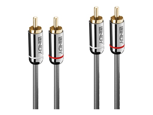 [LINCAB35345] LINDY Audio Cable RCA-RCA 1m