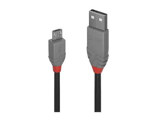 [LINCAB36731] C ble USB 2.0 type A vers Micro-B, Anthra Line, 0.5m