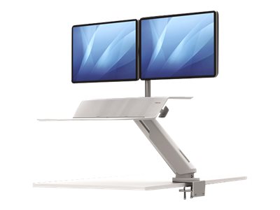 [3365291] FELLOWES STATION ASSIS-DEBOUT LOTUS BLAN