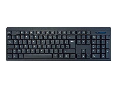 [3415225] MCL Azerty Wireless Keyboard Black
