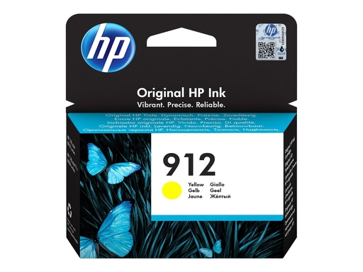 [3422378] HP 912 Yellow Ink Cartridge