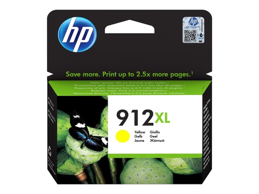 [3422382] HP 912XL High Yield Yellow Ink