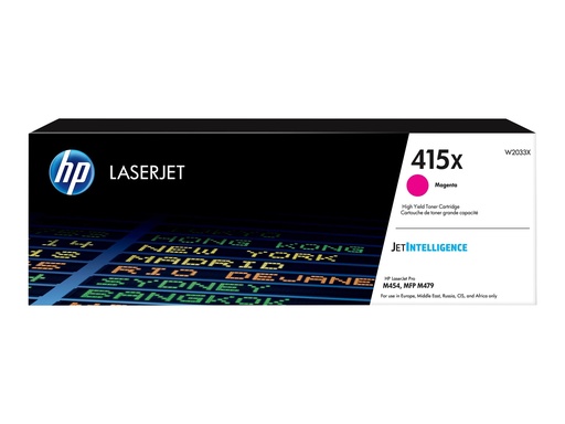 [3431619] HP 415X Magenta LaserJet Toner Cartridge