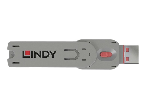 [LINACC40620] Clé pour bloqueur de port USB type A, rose