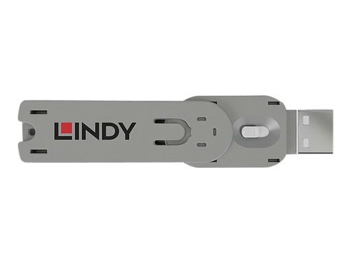 [LINACC40624] Clé pour bloqueur de port USB type A, blanc