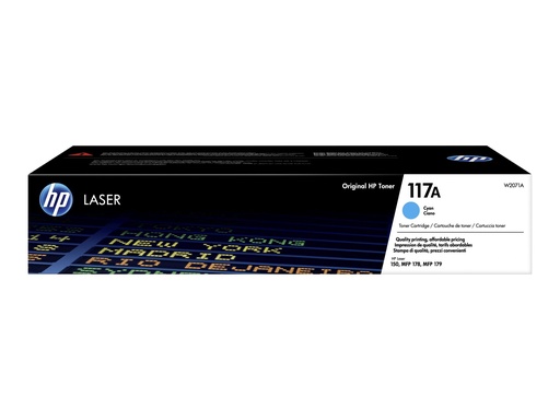 [3502019] HP 117A Cyan Laser Toner Cartridge