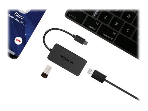 [3511447] TRANSCEND USB 3.1 Type-C 4-Port HUB