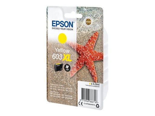 [EPST03A440] EPSON Cartouche Etoile de Mer 603XL Encre Jaune 4ml
