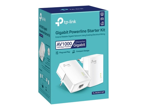 [3538887] Kit 2 adapt. CPL 1000Mbits 1x Giga ethernet