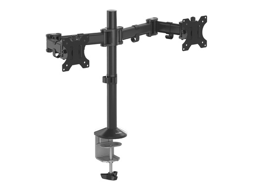 [FELLACC8502601] FELLOWES BRAS PORTE-ECRANS DOUBLE REFLEX pour 2 écrans jusqu'à 27 pouces, Hauteu