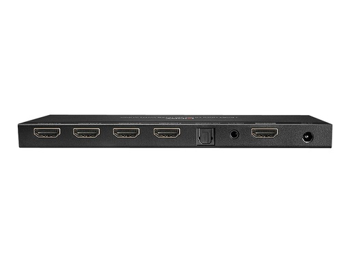 [LINAVI38231] Splitter HDMI 18G avec Audio & Downscaling, 4 Ports