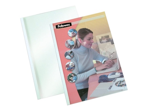 [3555116] FELLOWES STANDING THERMAL COVER WHITE 8M