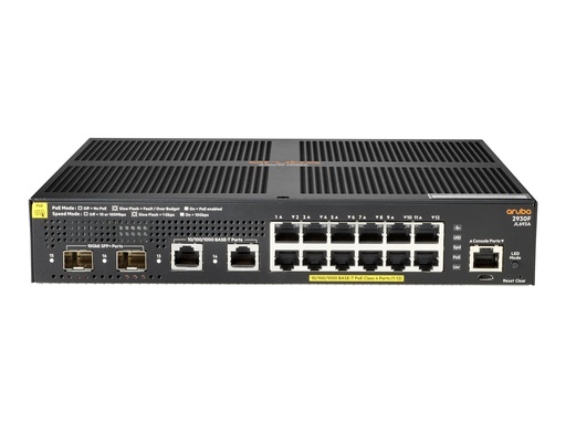 [3560934] HPE Aruba 2930F Switch 12G PoE+ Europe
