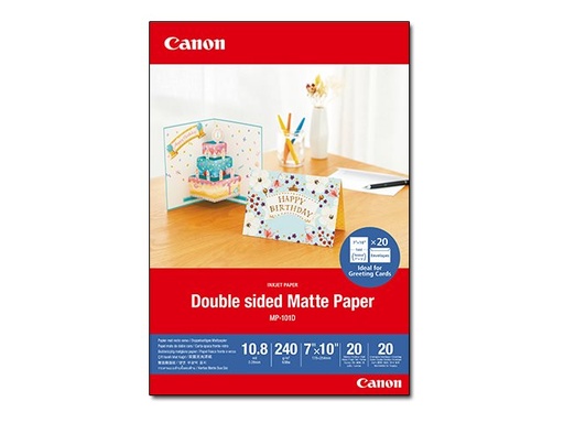 [3581402] CANON MP-101D 7x10 20 DOUBLE MATTE PHOTO