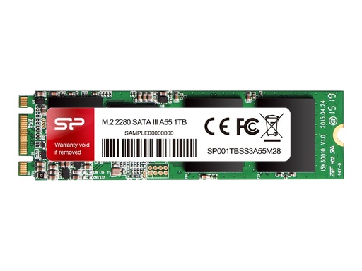 [SSDSPM2A55256] SSD interne SILICON POWER M.2 2280. 256G SATA III 6Gbps. Max 560/530 Mb/s  SP256
