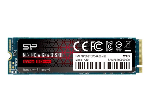 [3750778] SILICON POWER SSD P34A80 2To M.2 PCIe