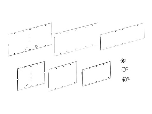 [3785964] APC HyperPod Frame 4ft Aisle End Panel