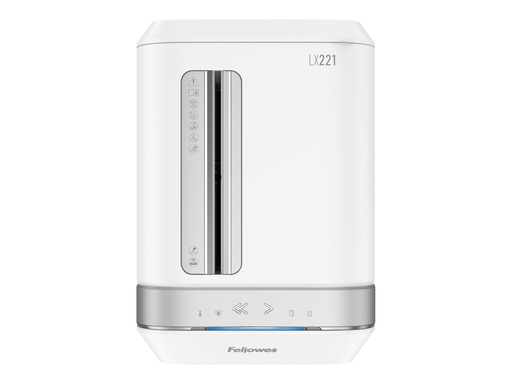 [FELLACC5050501] Fellowes POWERSHRED LX221 blanc destructeur (coupe micro)  230V EU/UK 5050501