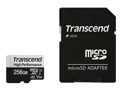 [3799808] TRANSCEND 256Go microSDavec adaptateur