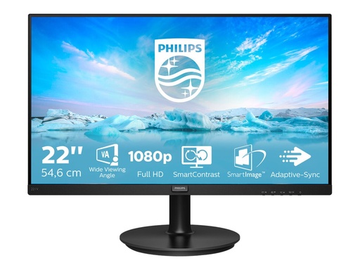 [3800135] PHILIPS 221V8A/00 Monitor 21.5inch FHD