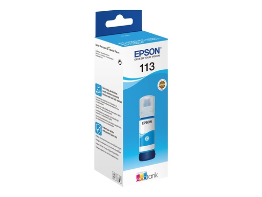 [EPST06B240] EPSON Bouteille encre Ecotank 113 Cyan 70ml