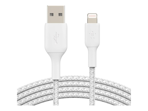 [3820825] BELKIN Câble tressé Lightning USBA 3m
