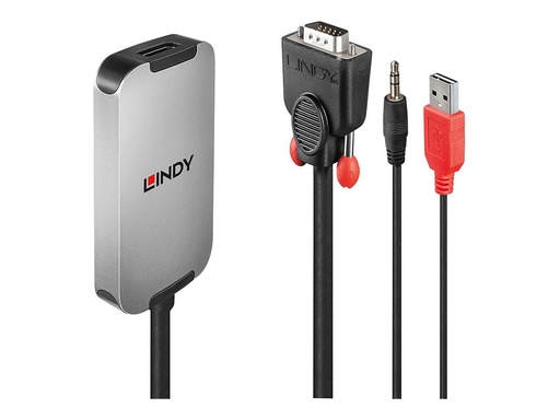 [LINAVI38296] Convertisseur VGA vers DisplayPort 1.2