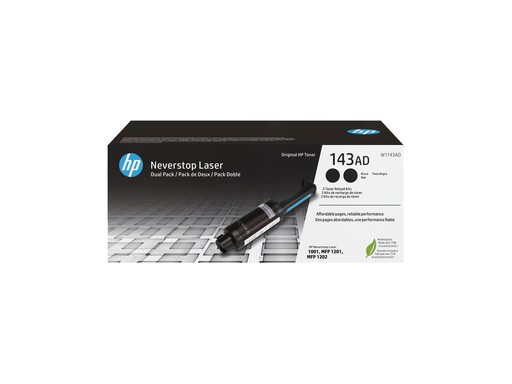[3823014] HP 143AD Neverstop Toner Reload Kit 2-Pa