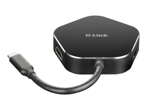 [3846079] D-LINK USB-C 4-in-1 HDMI charging