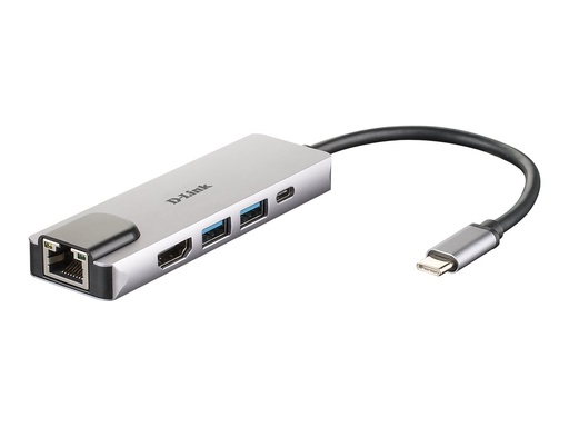 [3846080] D-LINK USB-C 5-en-1 HDMI charging