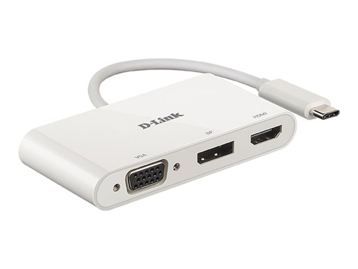 [3846084] D-LINK USB-C 3-en-1 Adapter