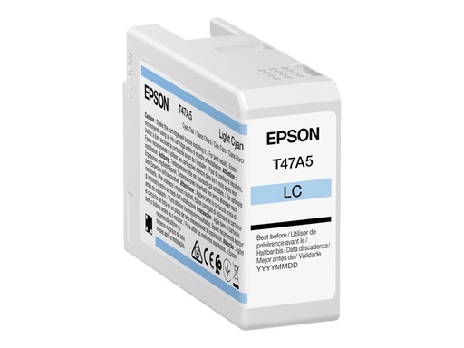 [3856684] EPSON Singlepack Light Cyan T47A5 UltraC