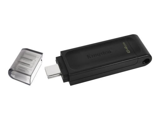 [3903927] KINGSTON 64Go USB-C 3.2 Gen 1 DT 70