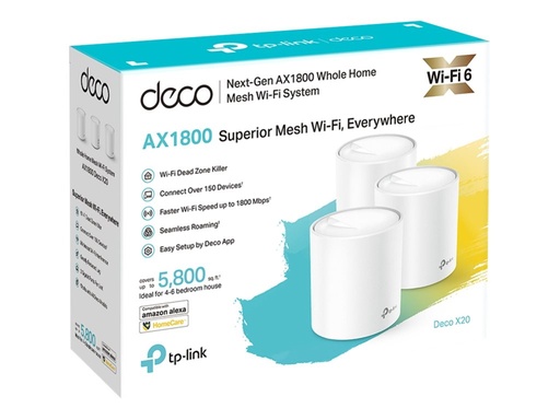 [3915856] TP-LINK AX1800 Whole Home Mesh Wi-Fi 6