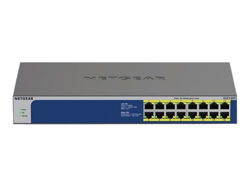 [3926968] NETGEAR 16PT GIGE UNMNGED SWTCH