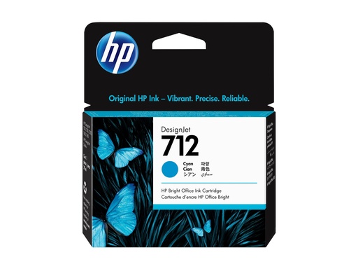 [3934559] HP 712 29-ml Cyan DesignJet Ink